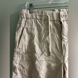 Porter & ash linen blend casual shorts